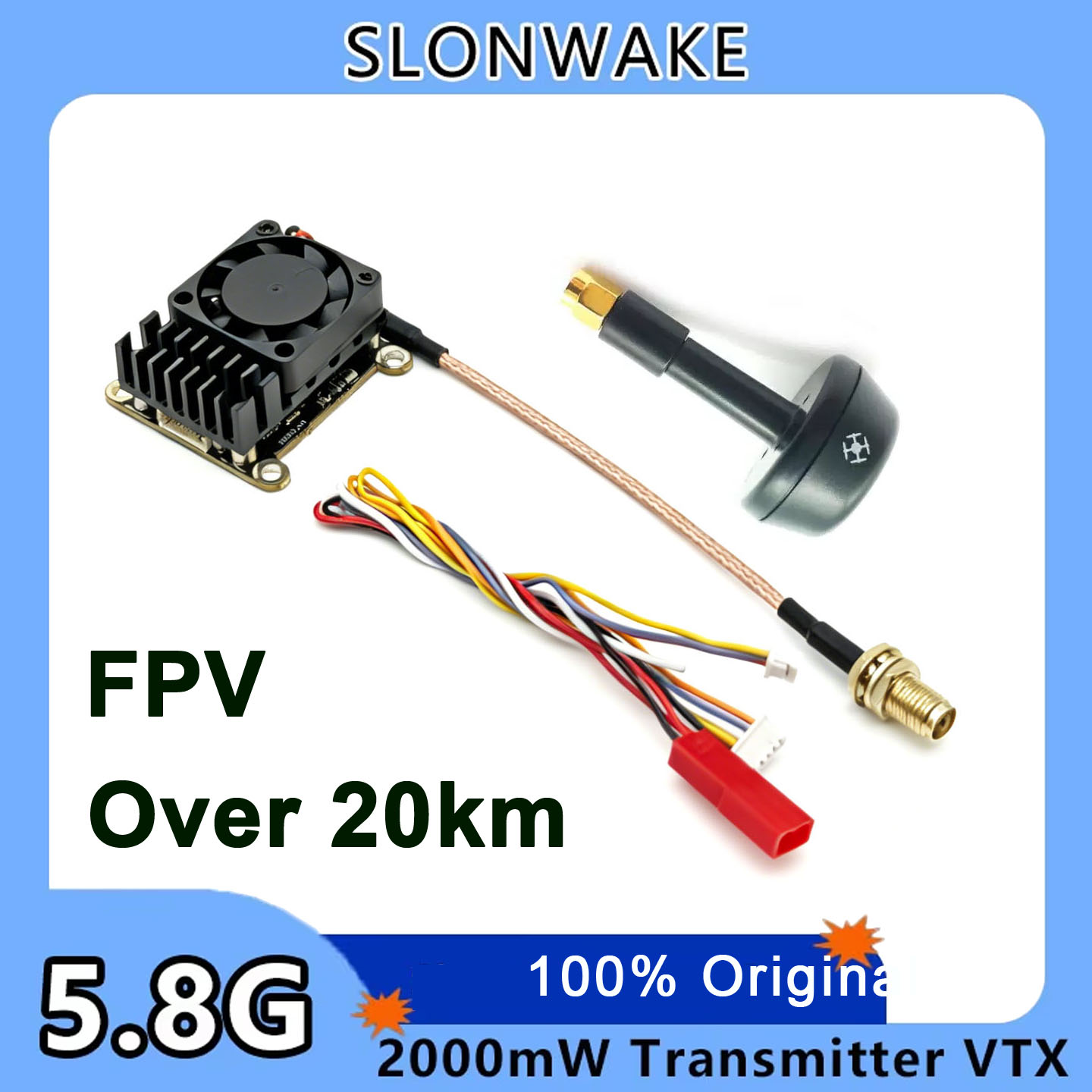 Fpv Drone Frame - Nowa ulepszona wersja 5.8Ghz 2W regulowany