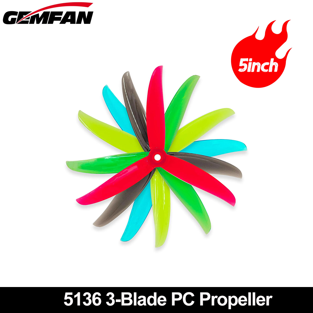 Śmigła Gemfan VANOVER 5136 3-ł – Fpv Drone Propeller recenzja i cena